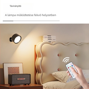 Mágneses falikar hálószobához és lépcsőhöz – LED éjszakai világítás, vezeték nélküli feltöltés, 2000mAh akkumulátor