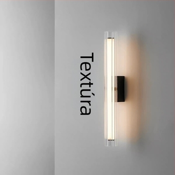 LED falikar olasz minimalist stílusban, modern hosszú sáv dizájn a nappaliba és a TV falára