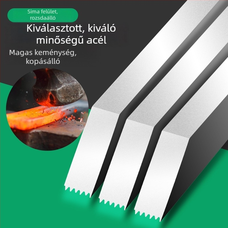 Kézzel készített ékszerész eszköz arany- és ezüstékszerekhez: huzalhúzó kés, fogantyúval a huzalmunkához és gravírozáshoz
