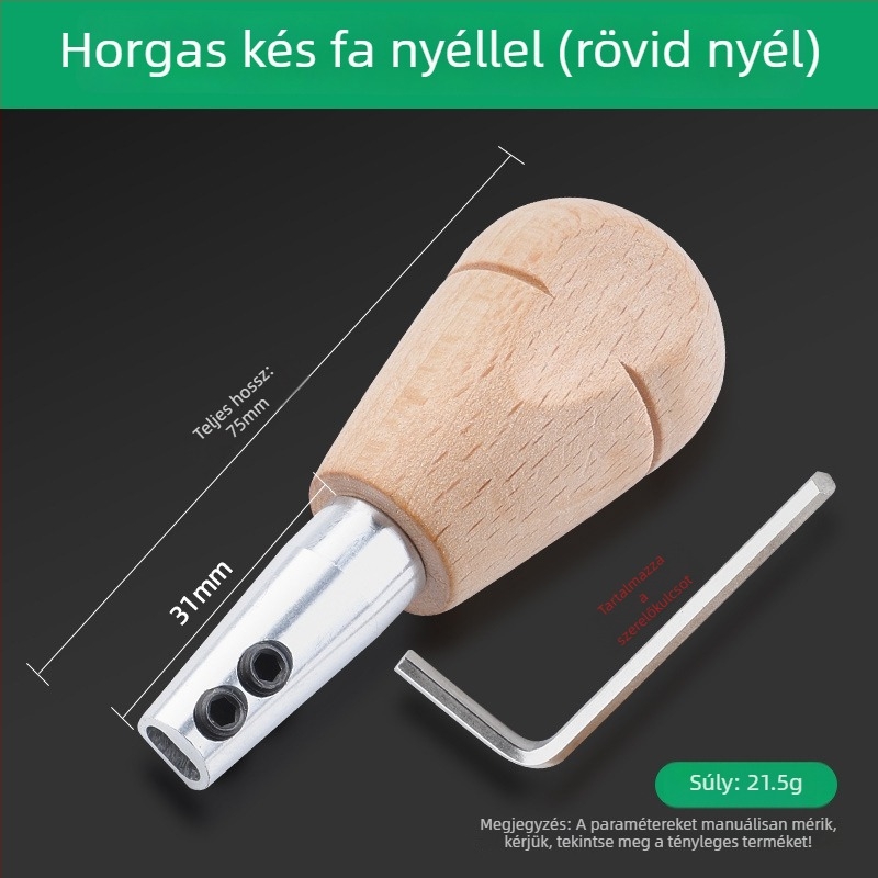 Kézzel készített ékszerész eszköz arany- és ezüstékszerekhez: huzalhúzó kés, fogantyúval a huzalmunkához és gravírozáshoz