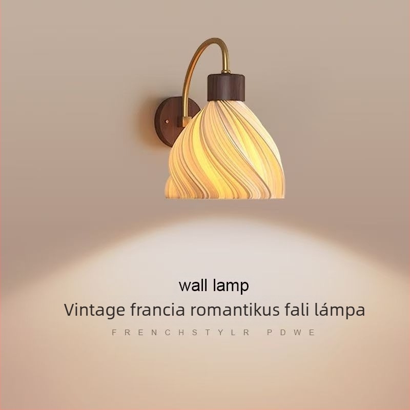 Hálószobai falikar, vintage francia stílusú