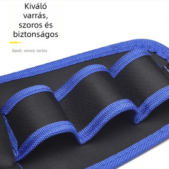 Villanyszerelő eszköztartó övzsák – erős, tartós, hordozható, többfunkciós szerszámtároló