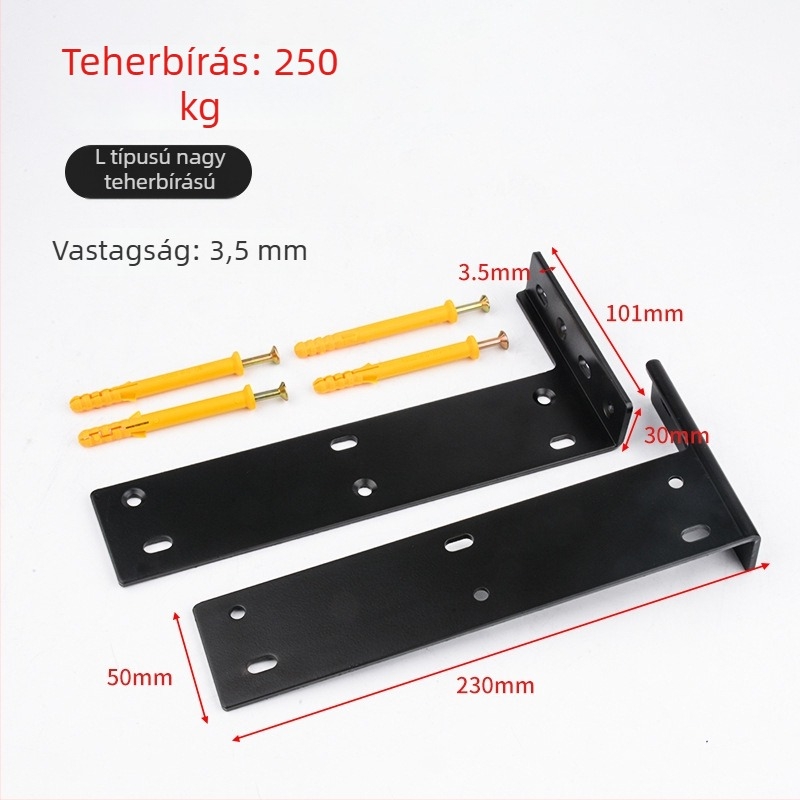 Fali szekrényekhez készült, teherbírású függő tartóelemek