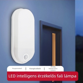 Infravörös mozgásérzékelős LED falikar, okos világítás folyosókhoz és lépcsőkhez