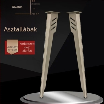 Gold Dragon összecsukható asztali láb kovácsolt vasból, önálló láb irodai asztalhoz