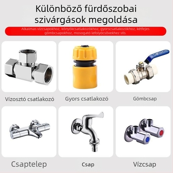 Fürdőszobai állítható csavarkulcs, többfunkciós szerszám rövid nyéllel és nagy befogónyílással a csaptelek és vízvezetékek szereléséhez