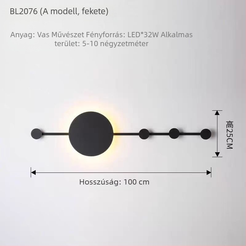 Nordic minimalista falikar ruhatartóval és tárolóval