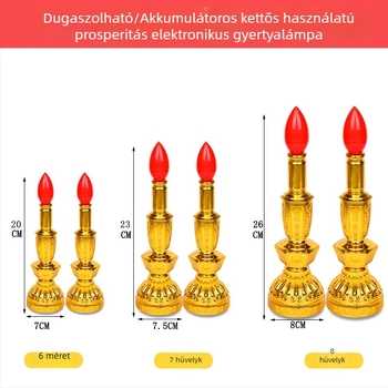 LED gyertyatartó Buddha szentélyhez