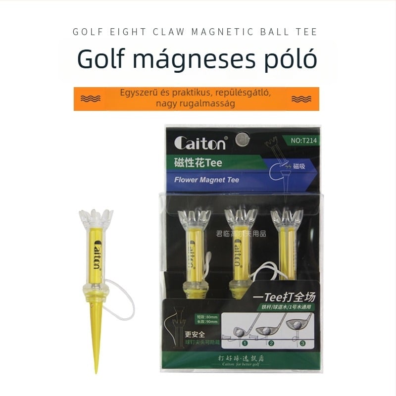 Nyolcszárnyú mágneses golflabdátartó, 80/90 mm