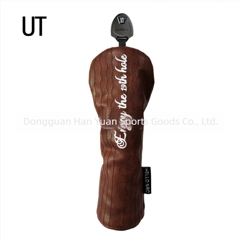 Golfütő fejvédő és nyeghüvely készlet 1-wood és fairway wood, PU anyag