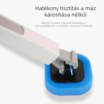 Egyszer használatos WC-tisztító, otthoni használatra, falra szerelhető, tisztítja a nehezen elérhető sarkokat