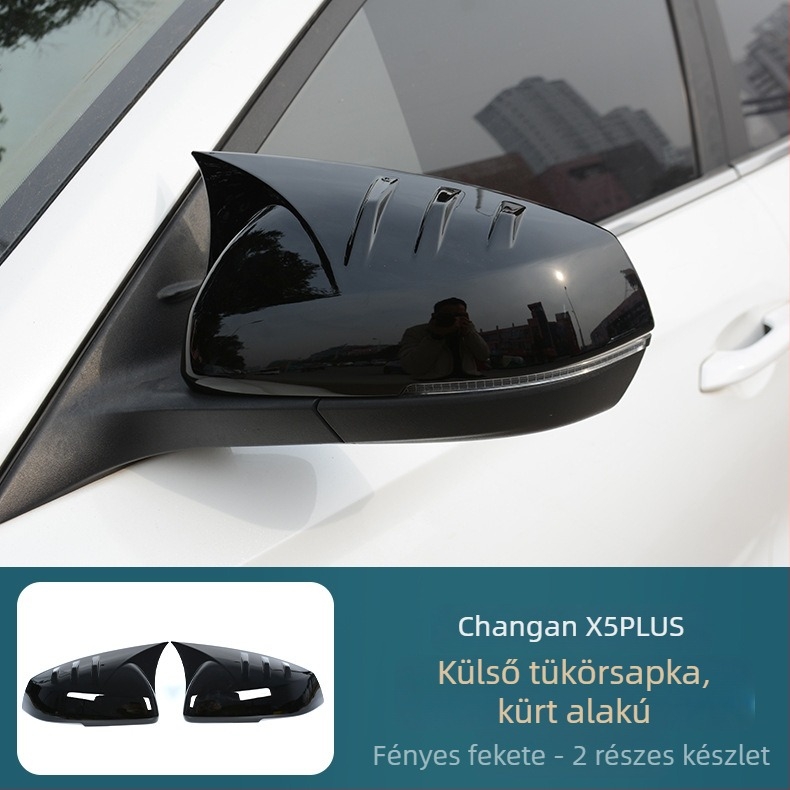 Szarv alakú visszapillantófedél Changan X5 Plus és Oshan X5 modellekhez – védőhéj, díszítő kiegészítő