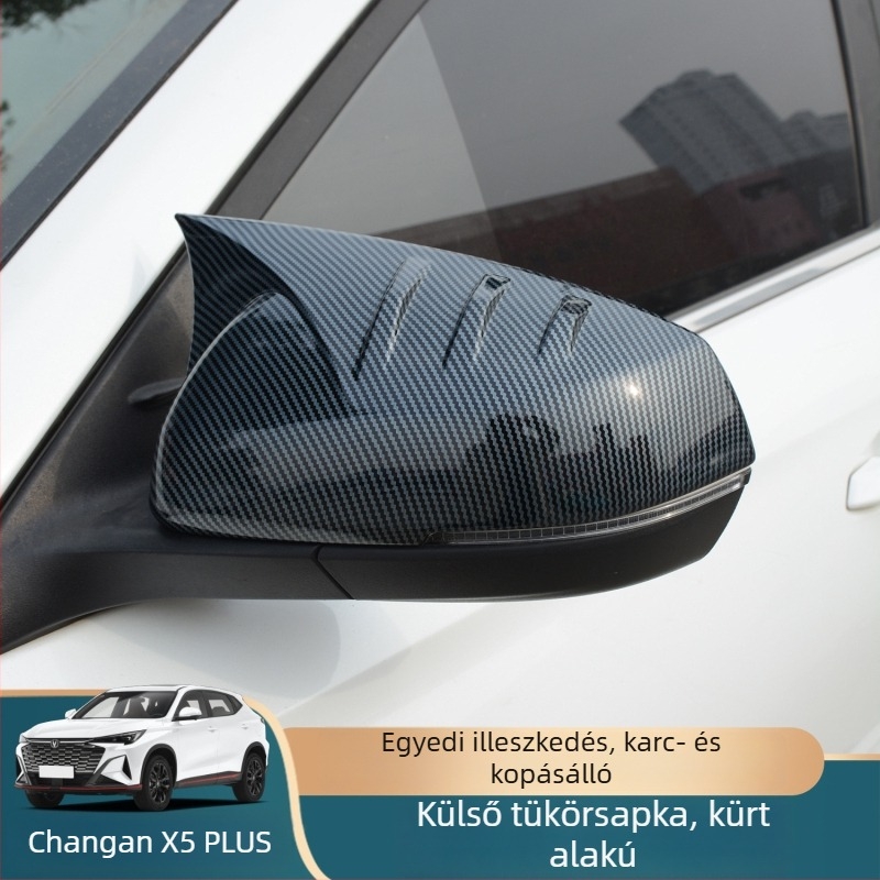 Szarv alakú visszapillantófedél Changan X5 Plus és Oshan X5 modellekhez – védőhéj, díszítő kiegészítő