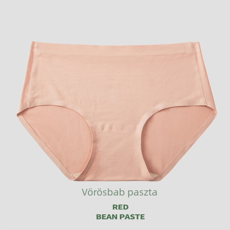 Modal női alsó antibakteriális tulajdonságokkal, belső Mulberry selyem, középmagas derék, háromszög fazon