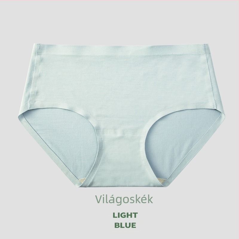 Modal női alsó antibakteriális tulajdonságokkal, belső Mulberry selyem, középmagas derék, háromszög fazon