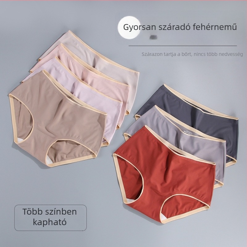 Jégselyem női alsónemű, lélegző, fenéket formázó hatású, izzadtságot elnyelő, antibakteriális pamut bélésű, kényelmes