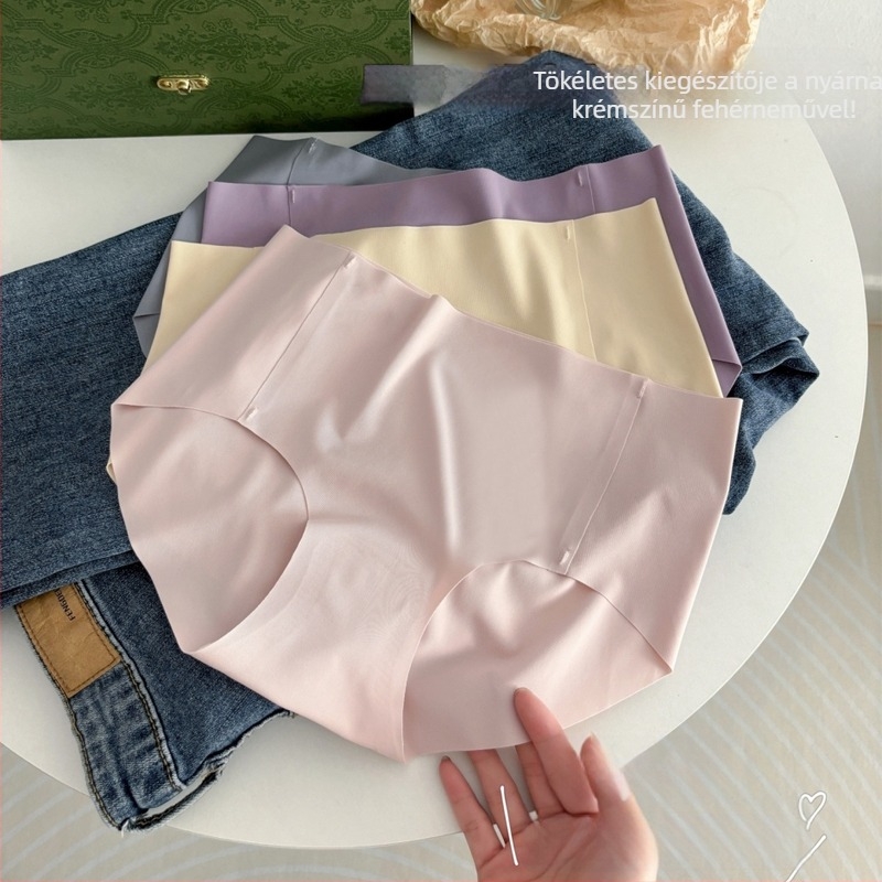 Női jóga alsónemű, középmagas derekú, légáteresztő, antibakteriális, nylon-spandex anyag, egyszínű, haskörüli és fenékemelő