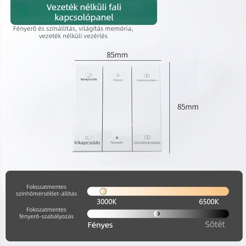 COB háromszínű dimmelhető LED-szalag öntapadó hátoldallal, intelligens vezérléssel, kompatibilis Mi Home-mal a folyamatos fényerő-szabályozásért