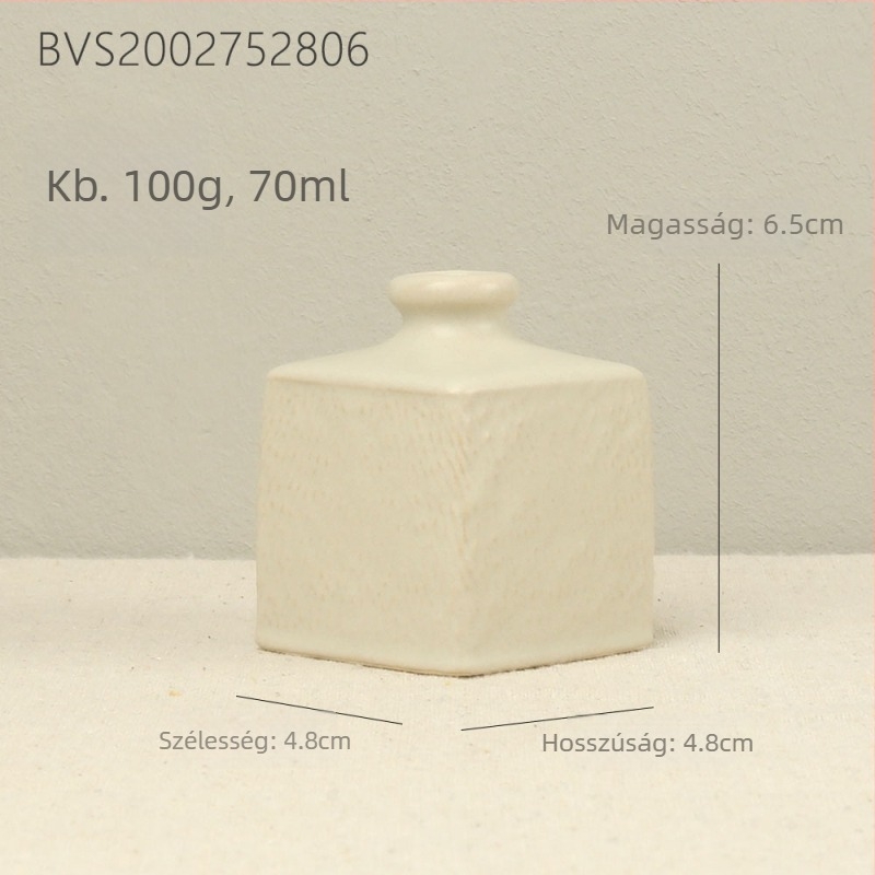 70–200 ml kerámia aromaterápiás diffúziós üveg, dekoratív dísztárgy, kis virágtartó váza