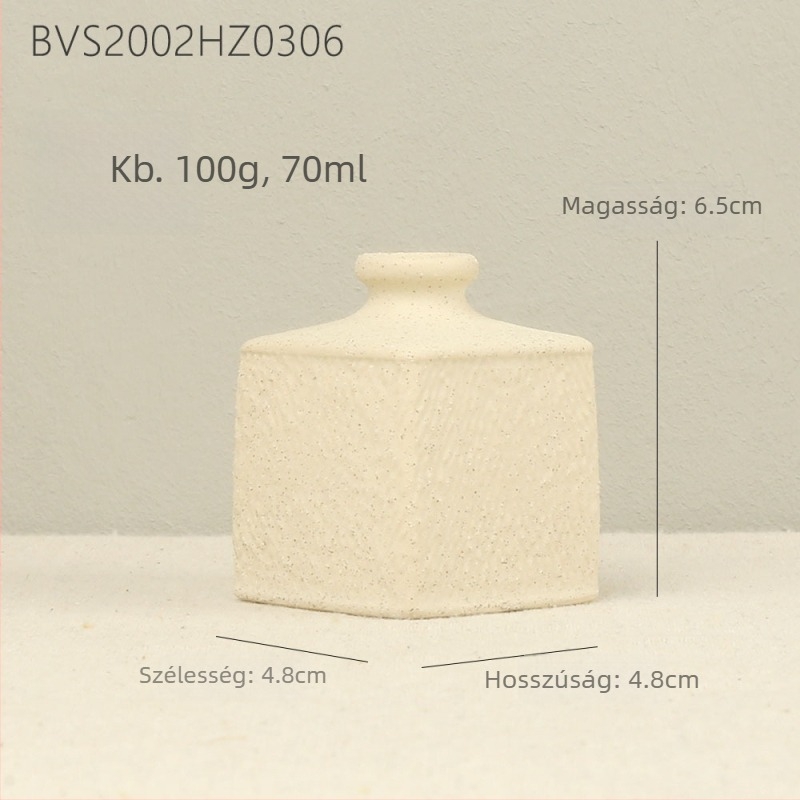 70–200 ml kerámia aromaterápiás diffúziós üveg, dekoratív dísztárgy, kis virágtartó váza