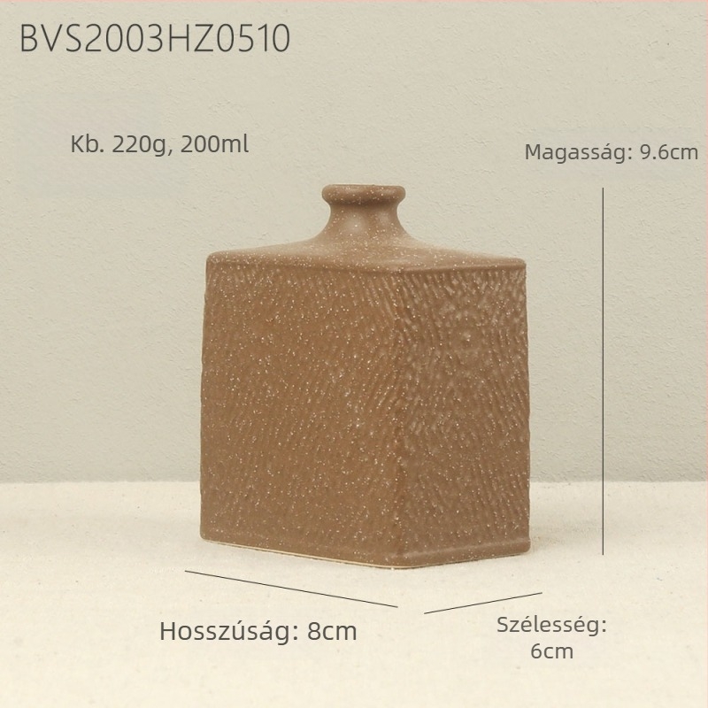 70–200 ml kerámia aromaterápiás diffúziós üveg, dekoratív dísztárgy, kis virágtartó váza