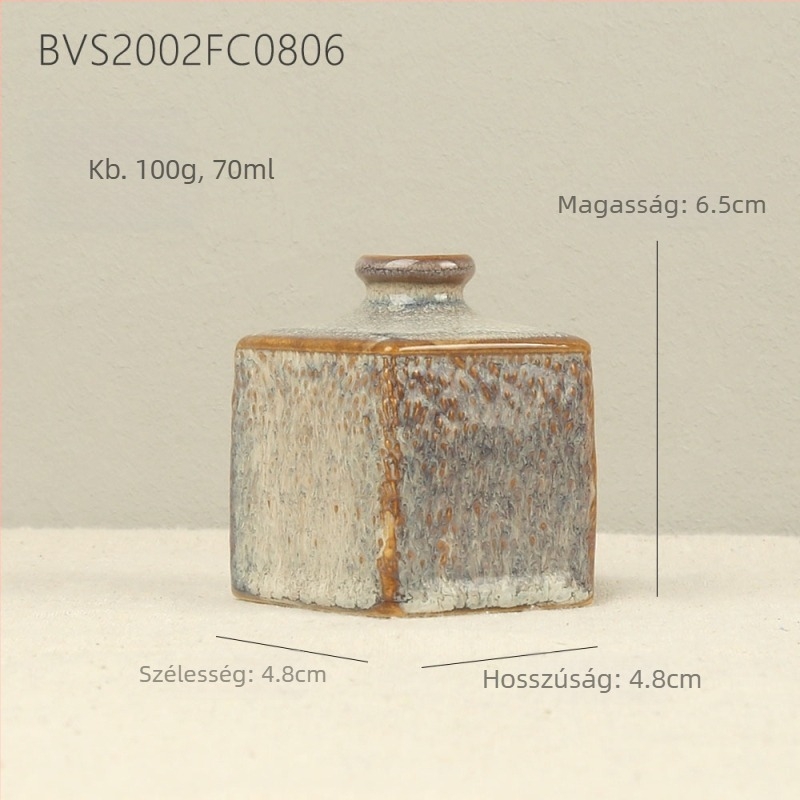 70–200 ml kerámia aromaterápiás diffúziós üveg, dekoratív dísztárgy, kis virágtartó váza