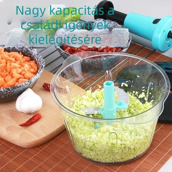 Kézi multifunkcionális zöldségvágó szeletelő, háztartási használatra