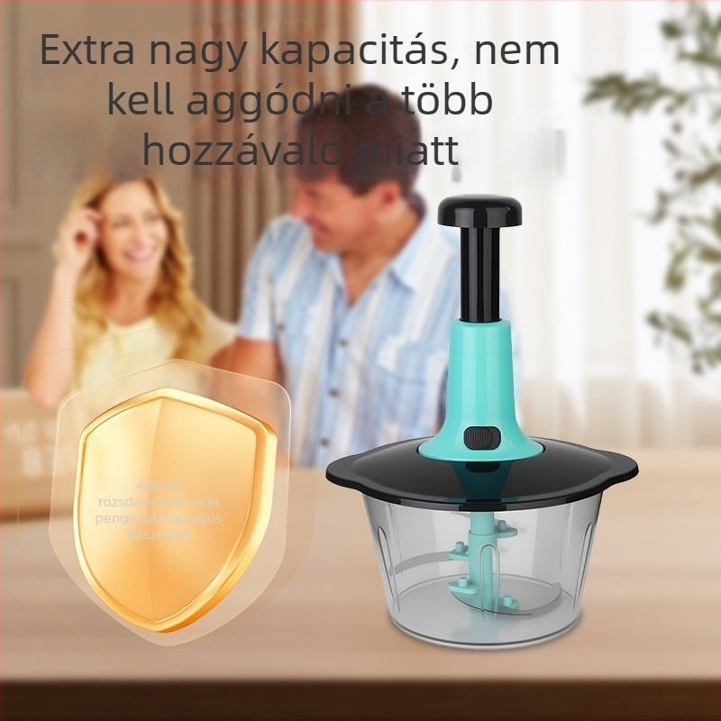 Kézi multifunkcionális zöldségvágó szeletelő, háztartási használatra