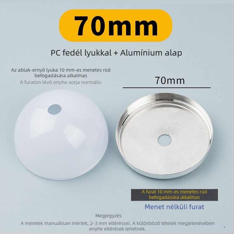 Tölthető asztali lámpa perforált félgömb árnyékolóval és alumínium alappal