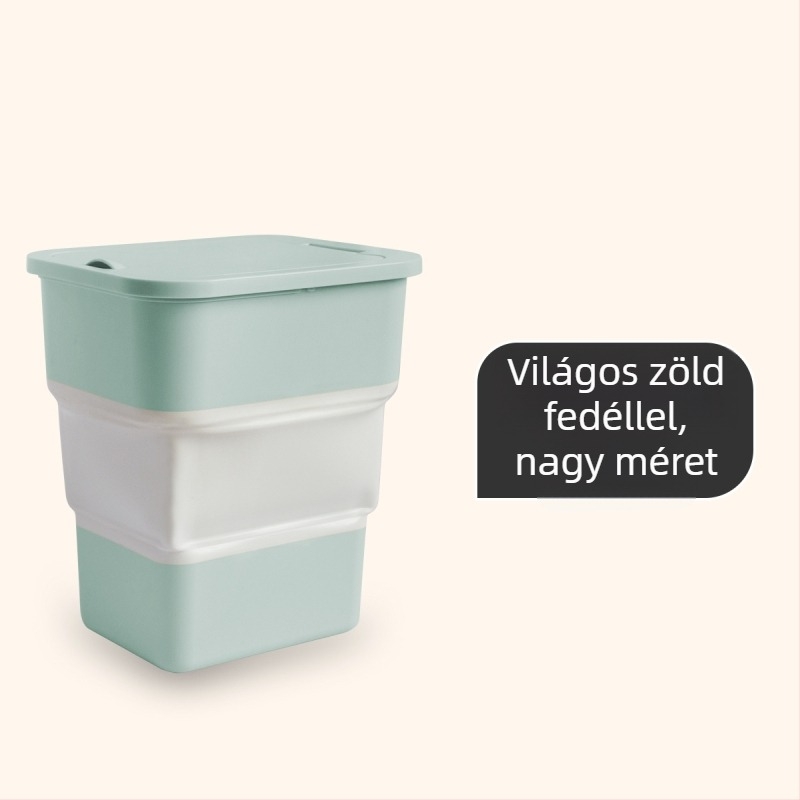 Új multifunkcionális összecsukható autós szemetes fedéllel