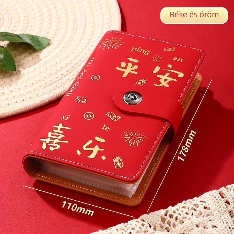 Vízálló pénztárca könyv, nagy kapacitású, új modell, bankjegy- és érmetároló, anime mintával
