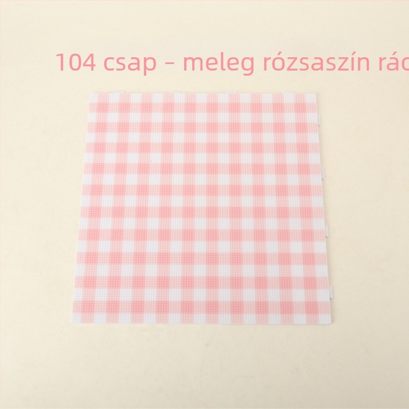 104 darabos gyöngy-tábla készlet 2.6 mm-es DIY fúzióval, hosszú tűk, hőálló tároló doboz, játék készlet