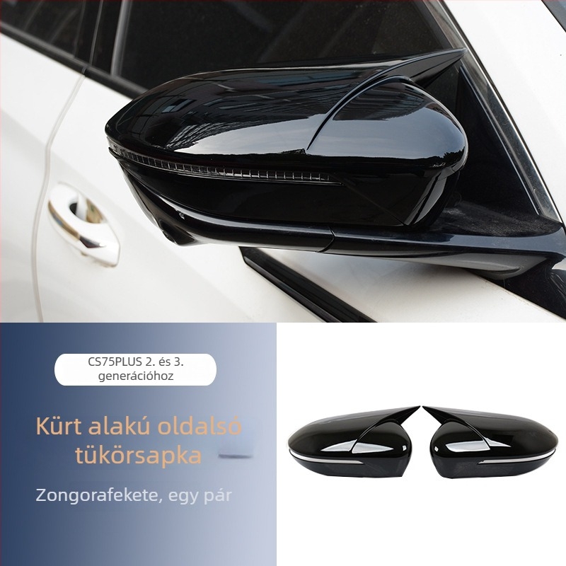 Changan CS75 Plus szarv alakú visszapillantó tükörfedél – dekoratív védőburkolat