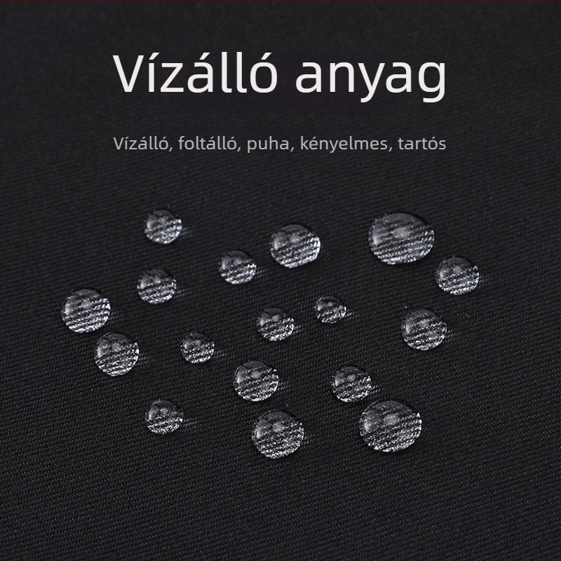 Új stílusú vízálló és olajálló ujjakkal ellátott kötény, poliészterből, virágos nyomott mintával, egy méret, univerzális