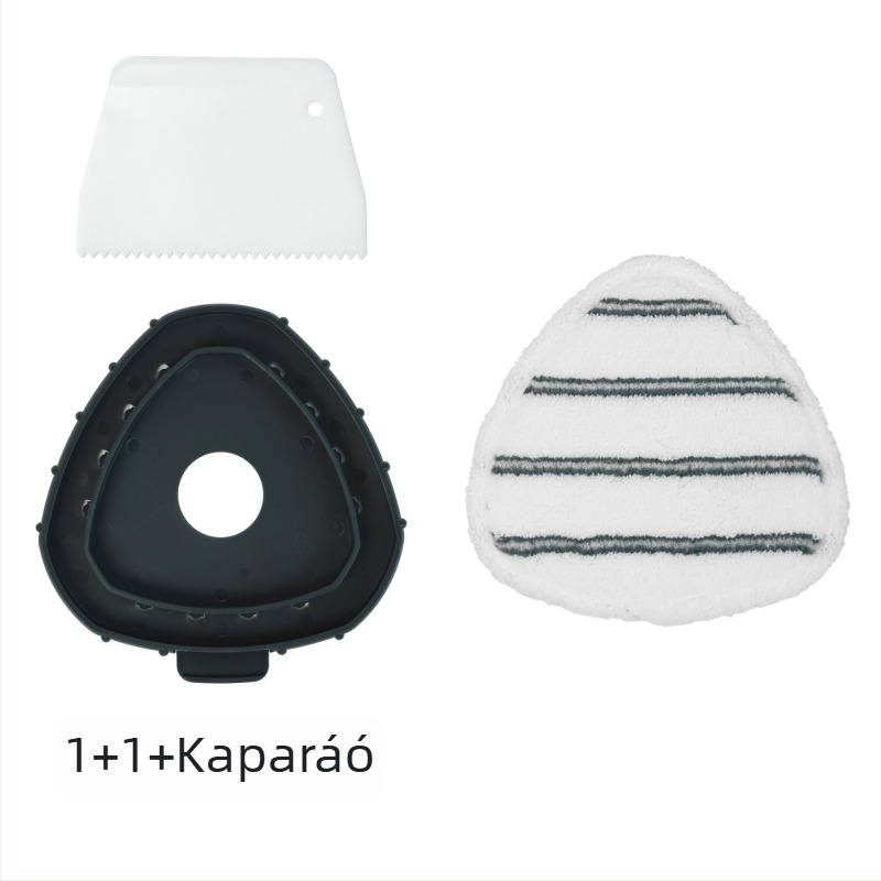 Kicserélhető mopfej, kompatibilis az Oceda Gen1/Gen2-vel, háromszög alakú lapos fej