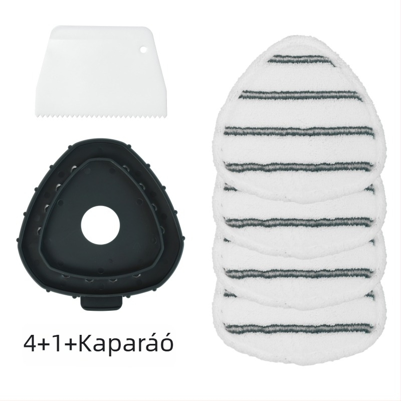 Kicserélhető mopfej, kompatibilis az Oceda Gen1/Gen2-vel, háromszög alakú lapos fej