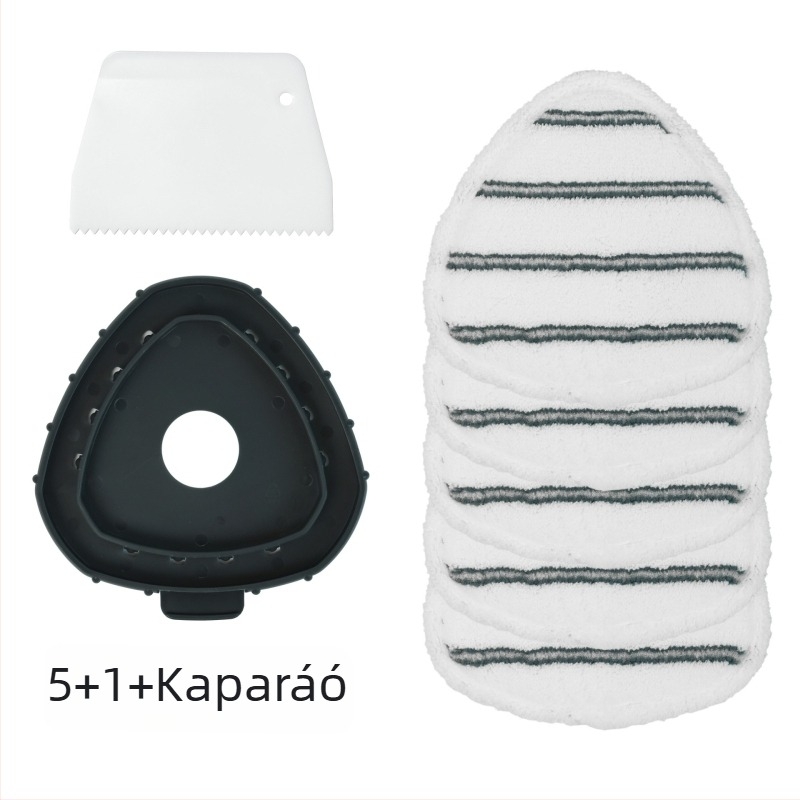 Kicserélhető mopfej, kompatibilis az Oceda Gen1/Gen2-vel, háromszög alakú lapos fej