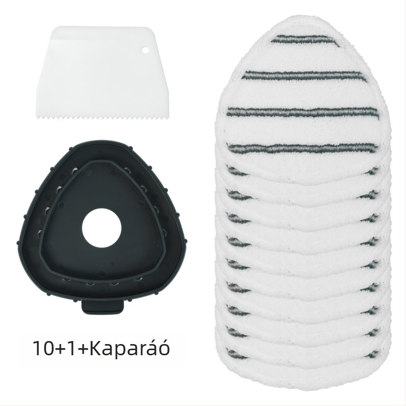 Kicserélhető mopfej, kompatibilis az Oceda Gen1/Gen2-vel, háromszög alakú lapos fej