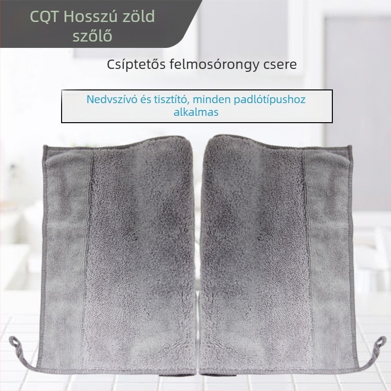 Evergreen Ivy mopruha – Kicserélhető rongy a kéz nélküli mopfejhez, nedvszívó padló mop