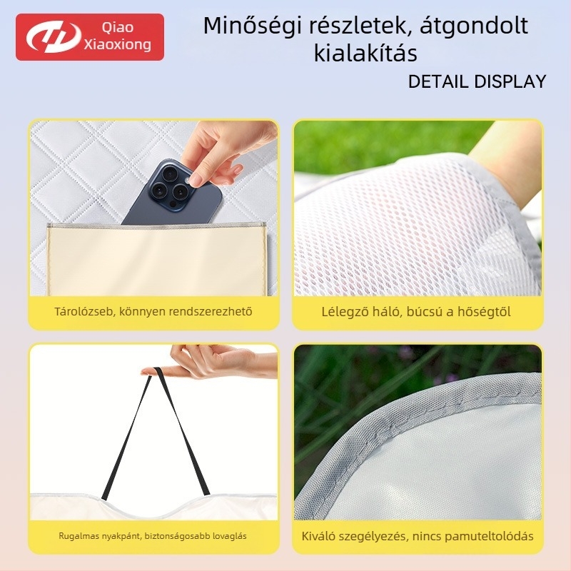 Elektromos jármű szélvédő takaró, nyári vékony árnyékoló, vízálló, szél- és esőálló, minden évszakra.
