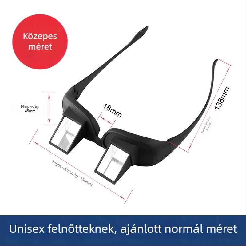 Fekve nézhető szemüveg: TV-nézés, olvasás és iPad használata