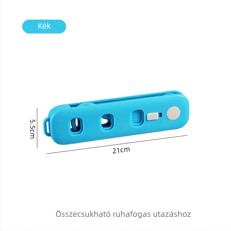 Összecsukható utazó ruhaszárító akasztó, hordozható, multifunkcionális utazásokhoz és szállodai használatra, több lyukú