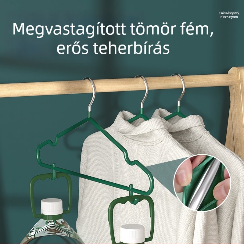 Otthoni használatra készült ruhafogas, csúszásmentes, vállnyomok elleni védelem, ruhák szárítására szolgáló különleges tartó, gardrób-tartó