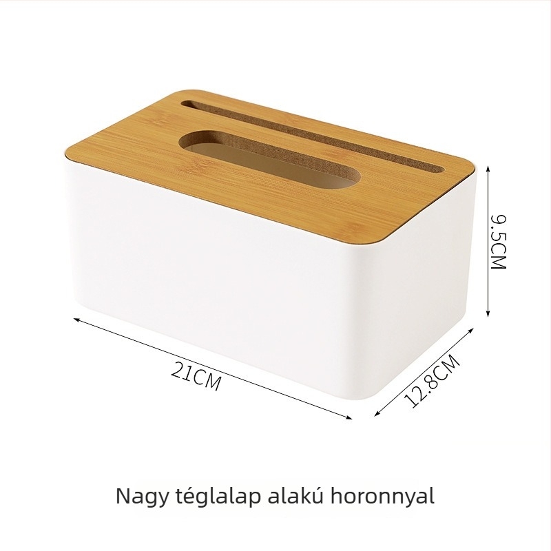 Minimalista asztali zsebkendő tartó szeparátorral, otthonra, étkezőasztalhoz és nappaliba