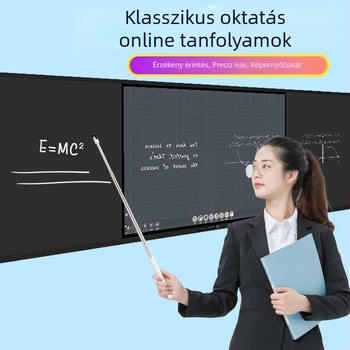 Visszahúzható kapacitív érintő stylus érintőképernyőkhöz és elektronikus fehér táblához, online órákhoz
