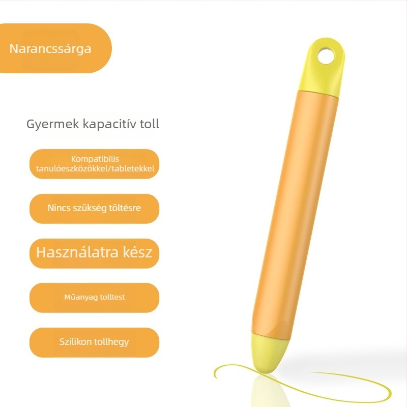 Visszahúzható kapacitív érintő stylus érintőképernyőkhöz és elektronikus fehér táblához, online órákhoz