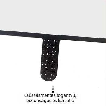 Kézben tartható, kétoldalas mágneses fehér tábla, mini író tábla