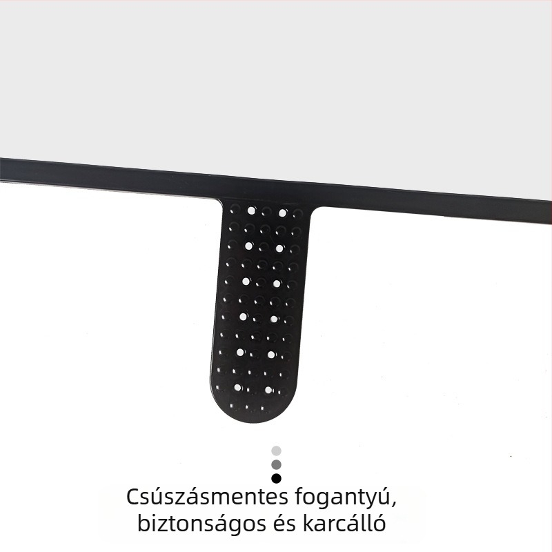 Kézben tartható, kétoldalas mágneses fehér tábla, mini író tábla