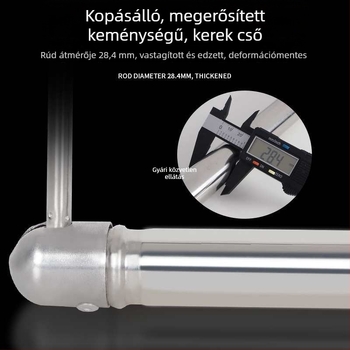 Erkélyre szánt teleszkópos ruhaszárító, láthatatlan, kihúzható, összecsukható, ágynemű és ruházat számára