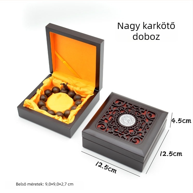 Hetian jade ékszer tároló doboz – ajándékdoboz, csomagolás ékszerekhez